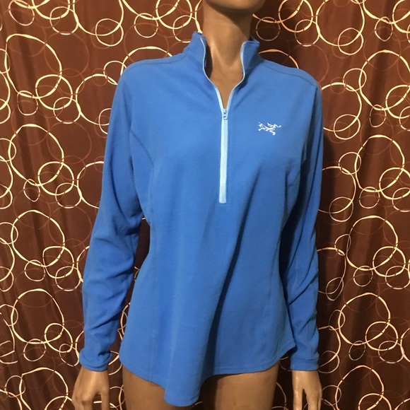 Arc'teryx Tops - Arc’Teryx half zip pullover- blue size Large